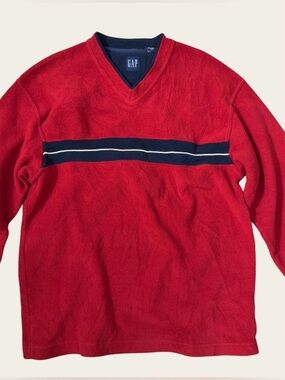 90’s GAP FLEECE PULLOVER SWEATER SIZE L